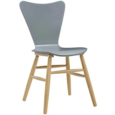 Cascade Wood Dining Chair - Modway Light Blue 7 Cascade Wood Dining Chair - Modway Light Blue - Image 5