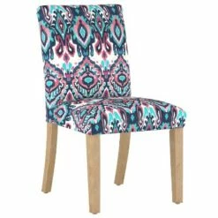 Hendrix Dining Chair in Damask - Skyline Furniture Elliot Floral Navy -Dining Chairs And Benches Official Shop unnamed file 6244