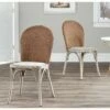 Kioni Rattan Side Chair (Set of 2) - Taupe - Safavieh -Dining Chairs And Benches Official Shop unnamed file 627
