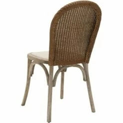 Kioni Rattan Side Chair (Set of 2) - Taupe - Safavieh -Dining Chairs And Benches Official Shop unnamed file 629