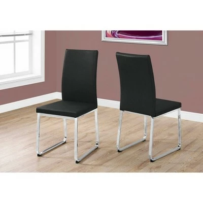 2pc Dining Chair Chrome - EveryRoom Gray 3 2pc Dining Chair Chrome - EveryRoom Gray