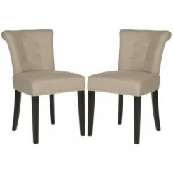 Set of 2 Sinclair Dining Chair - Safavieh Sand Stone -Dining Chairs And Benches Official Shop unnamed file 6355