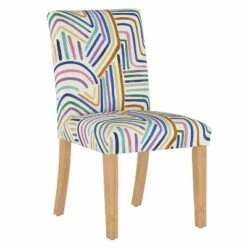 Hendrix Dining Chair in Playful Patterns - Skyline Furniture Black Stripe -Dining Chairs And Benches Official Shop unnamed file 6389