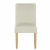 Kendra Slipcover Dining Chair in Linen Talc - Skyline Furniture