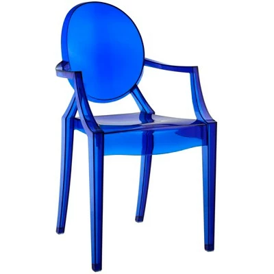 Casper Dining Armchair - Modway Blue 8 Casper Dining Armchair - Modway Blue - Image 6