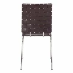 Set of 4 Modern Dining Chair - ZM Home Brown