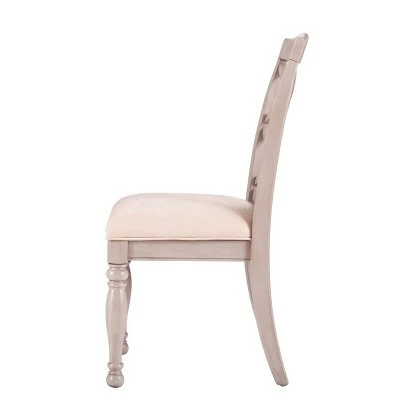 Set of 2 Simhurst Upholstered Dining Chairs Gray - Aiden Lane 7 Set of 2 Simhurst Upholstered Dining Chairs Gray - Aiden Lane - Image 5