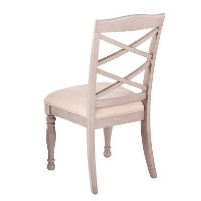 Set of 2 Simhurst Upholstered Dining Chairs Gray - Aiden Lane 9 Set of 2 Simhurst Upholstered Dining Chairs Gray - Aiden Lane - Image 7