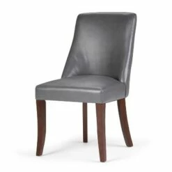 Set of 2 Haley Deluxe Dining Chair Stone Gray Faux Leather - WyndenHall -Dining Chairs And Benches Official Shop unnamed file 6613