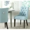Set of 2 Dining Chairs Light Blue - Safavieh