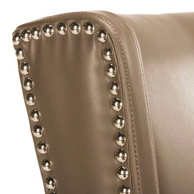 Set of 2 Sher Dining Chair Brown - Safavieh 9 Set of 2 Sher Dining Chair Brown - Safavieh - Image 7