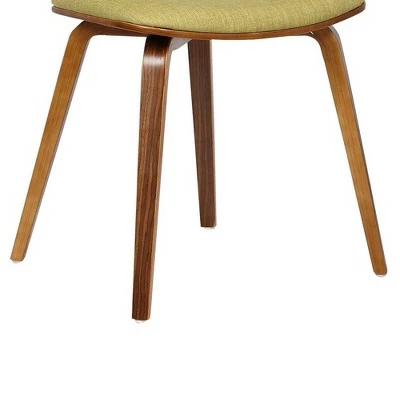 Ceritos Mid-Century Dining Chair Green - Armen Living 7 Ceritos Mid-Century Dining Chair Green - Armen Living - Image 5