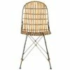 Dover Rattan Dining Chair Brown - East At Main