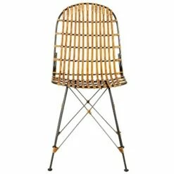 Dover Rattan Dining Chair Brown - East At Main