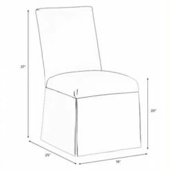 Victoria Slipcover Dining Chair in Pattern - Skyline Furniture Lavender Gray Floral -Dining Chairs And Benches Official Shop unnamed file 6724