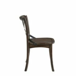 Set of 2 Kaelyn Side Dining Chair Dark Oak/Black - Acme Furniture -Dining Chairs And Benches Official Shop unnamed file 6793