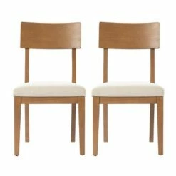 Set of 2 Trelltre Dining Chairs with Cushions Natural - Aiden Lane -Dining Chairs And Benches Official Shop unnamed file 6800