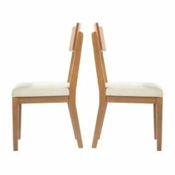 Set of 2 Trelltre Dining Chairs with Cushions Natural - Aiden Lane -Dining Chairs And Benches Official Shop unnamed file 6802