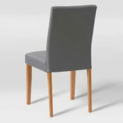 Set of 2 Alpine Two-Toned Dining Chairs Gray/Cherry Red - CorLiving -Dining Chairs And Benches Official Shop unnamed file 6881