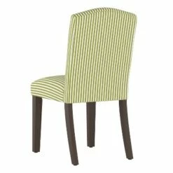 Alex Camel Back Dining Chair in Stripe - Skyline Furniture Light Gray -Dining Chairs And Benches Official Shop unnamed file 6904