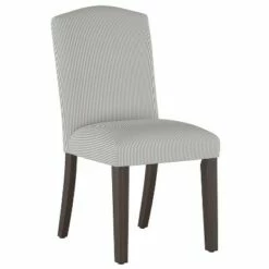 Alex Camel Back Dining Chair in Stripe - Skyline Furniture Light Gray -Dining Chairs And Benches Official Shop unnamed file 6911