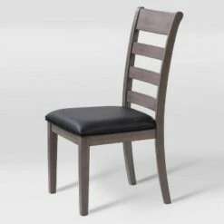 Set of 2 New York Wood Dining Chairs Washed Gray - CorLiving 17 Set of 2 New York Wood Dining Chairs Washed Gray - CorLiving -Dining Chairs And Benches Official Shop unnamed file 6929