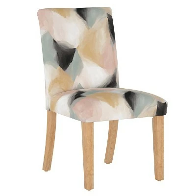 Hendrix Dining Chair in Abstract - Skyline Furniture Mustard 10 Hendrix Dining Chair in Abstract - Skyline Furniture Mustard - Image 9