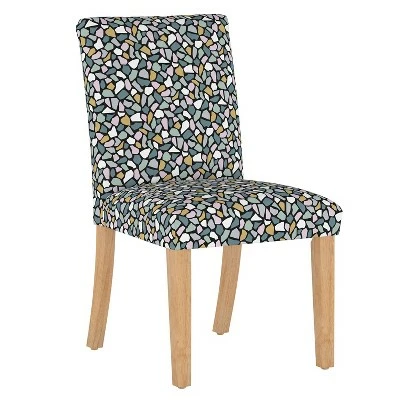 Hendrix Dining Chair in Abstract - Skyline Furniture Mustard 11 Hendrix Dining Chair in Abstract - Skyline Furniture Mustard - Image 10