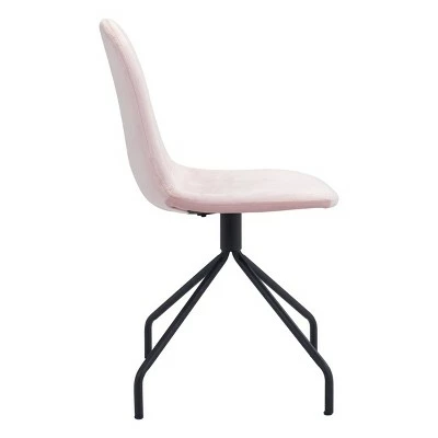 Set of 2 Sheridan Dining Chairs Pink - ZM Home 3 Set of 2 Sheridan Dining Chairs Pink - ZM Home