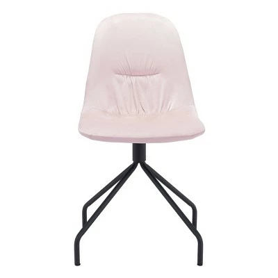 Set of 2 Sheridan Dining Chairs Pink - ZM Home 4 Set of 2 Sheridan Dining Chairs Pink - ZM Home - Image 2