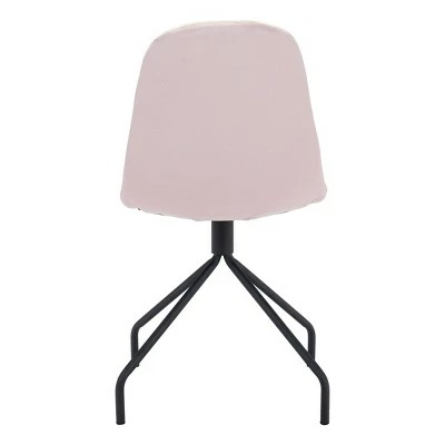 Set of 2 Sheridan Dining Chairs Pink - ZM Home 5 Set of 2 Sheridan Dining Chairs Pink - ZM Home - Image 3