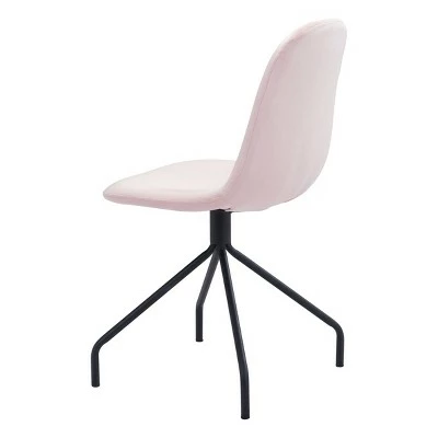 Set of 2 Sheridan Dining Chairs Pink - ZM Home 6 Set of 2 Sheridan Dining Chairs Pink - ZM Home - Image 4