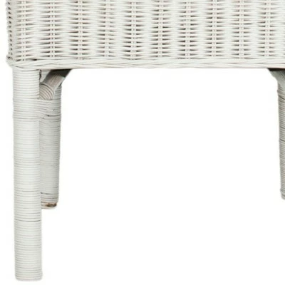 Sommerset Rattan Side Chair (Set of 2) - White - Safavieh 6 Sommerset Rattan Side Chair (Set of 2) - White - Safavieh - Image 4