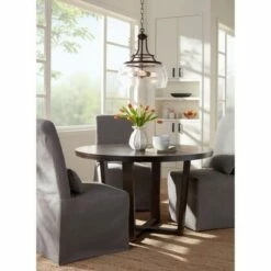 55 Downing Street Naomi Petyon Slate Armless Dining Chair -Dining Chairs And Benches Official Shop unnamed file 7093