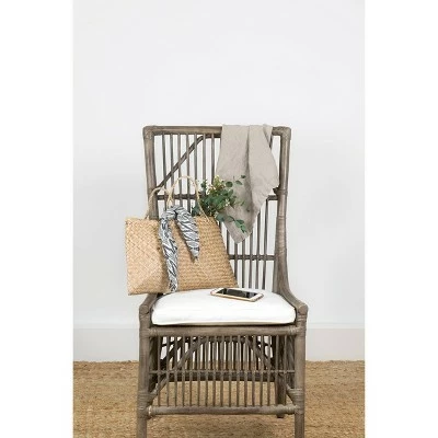 Set of 2 Lola Rattan Dining Chair Brown - East At Main 10 Set of 2 Lola Rattan Dining Chair Brown - East At Main - Image 8