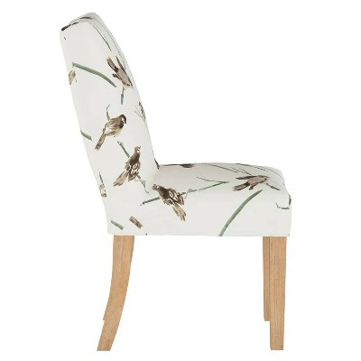 Kendra Slipcover Dining Chair Cream/Green - Skyline Furniture 4 Kendra Slipcover Dining Chair Cream/Green - Skyline Furniture - Image 2
