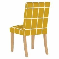 Dining Chair Rectangle Grid Mustard - Skyline Furniture -Dining Chairs And Benches Official Shop unnamed file 7214