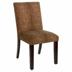Hendrix Dining Chair in Animal Print - Skyline Furniture Cheetah Earth -Dining Chairs And Benches Official Shop unnamed file 7243