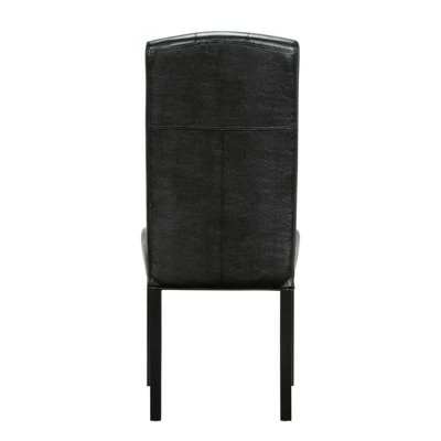 Set of 2 Perdure Dining Chairs Black - Modway 4 Set of 2 Perdure Dining Chairs Black - Modway - Image 2