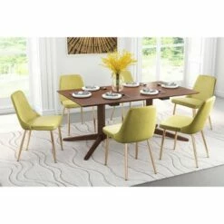 Modern Luxe Dining Chair Green Velvet - ZM Home 15 Modern Luxe Dining Chair Green Velvet - ZM Home -Dining Chairs And Benches Official Shop unnamed file 7285