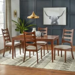 Set of 2 Lydon Dining Chair Walnut - Lifestorey -Dining Chairs And Benches Official Shop unnamed file 7293