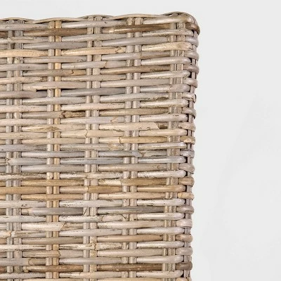 Set of 2 Carina Rattan Dining Chair Brown - East At Main 8 Set of 2 Carina Rattan Dining Chair Brown - East At Main - Image 6