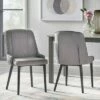 Set of 2 Welland Dining Chairs Gray - Lifestorey -Dining Chairs And Benches Official Shop unnamed file 7336