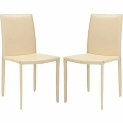 Karna 19"H Dining Chair (Set of 2) - Cream - Safavieh 11 Karna 19"H Dining Chair (Set of 2) - Cream - Safavieh -Dining Chairs And Benches Official Shop unnamed file 737