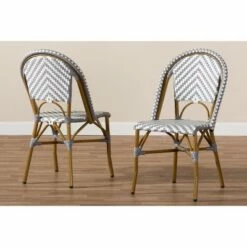 Set of 2 Celie Indoor and Outdoor Stackable Bistro Dining Chairs - Baxton Studio Gray/white 14 Set of 2 Celie Indoor and Outdoor Stackable Bistro Dining Chairs - Baxton Studio Gray/white -Dining Chairs And Benches Official Shop unnamed file 74