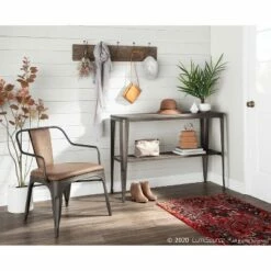 Set of 2 Oregon Industrial Dining Chairs - LumiSource Antiqued Espresso 20 Set of 2 Oregon Industrial Dining Chairs - LumiSource Antiqued Espresso -Dining Chairs And Benches Official Shop unnamed file 745