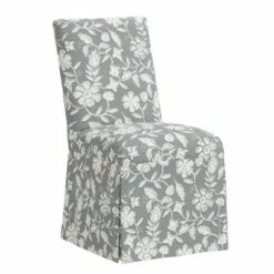 James Slipcover Armless Dining Chair - Skyline Furniture Tallulah Tile Charcoal -Dining Chairs And Benches Official Shop unnamed file 7451