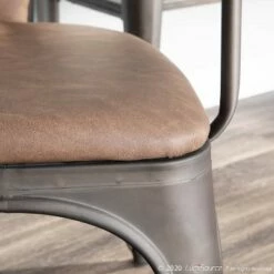 Set of 2 Oregon Industrial Dining Chairs - LumiSource Antiqued Espresso 21 Set of 2 Oregon Industrial Dining Chairs - LumiSource Antiqued Espresso -Dining Chairs And Benches Official Shop unnamed file 746