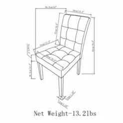 Set of 2 Jefferson Dining Chairs Denim Gray - WyndenHall Stone Gray 12 Set of 2 Jefferson Dining Chairs Denim Gray - WyndenHall Stone Gray -Dining Chairs And Benches Official Shop unnamed file 7492