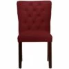 Paulina Tufted Dining Chair Velvet - Skyline Furniture Light Gray